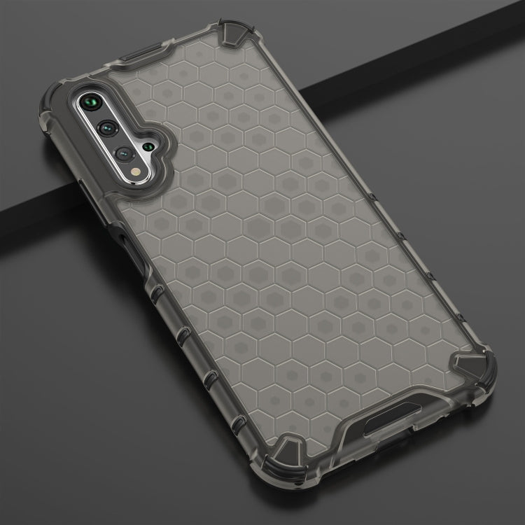 Shockproof Honeycomb PC + TPU Case for Huaiwei Honor 20, For Honor 20