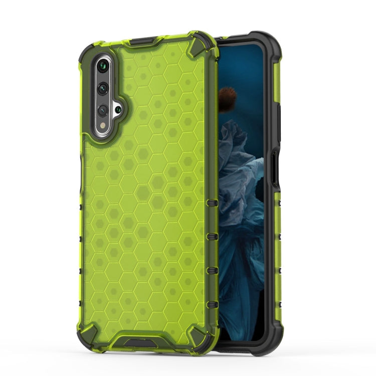 Shockproof Honeycomb PC + TPU Case for Huaiwei Honor 20, For Honor 20