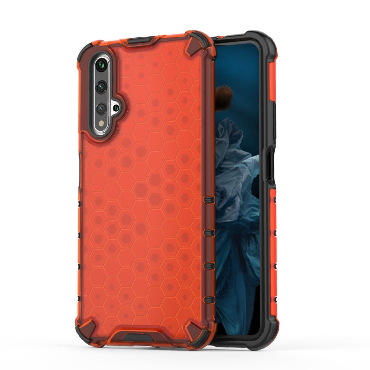 Shockproof Honeycomb PC + TPU Case for Huaiwei Honor 20, For Honor 20