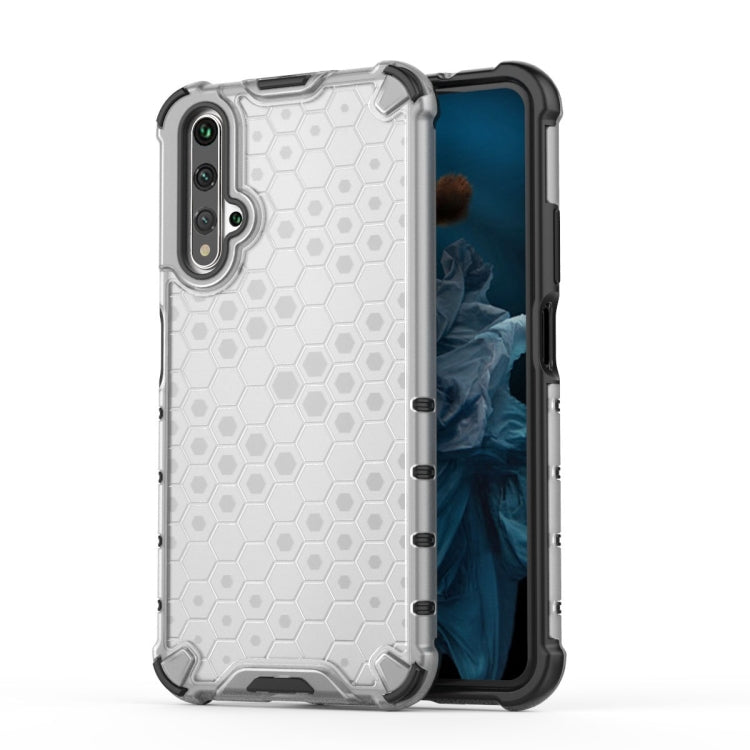 Shockproof Honeycomb PC + TPU Case for Huaiwei Honor 20, For Honor 20
