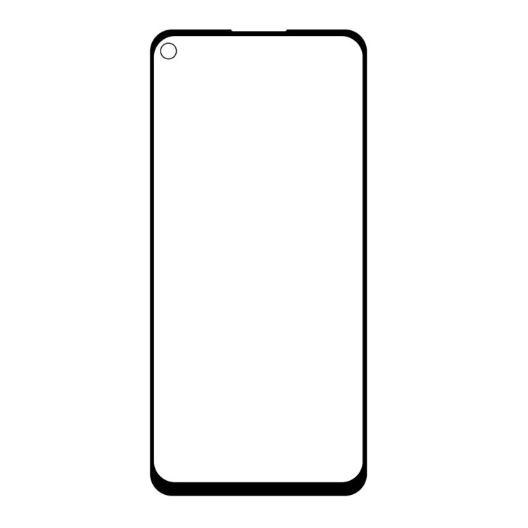 ENKAY Hat-prince Full Glue 0.26mm 9H 2.5D Full Screen Tempered Glass Film for Galaxy A8s, For Galaxy A8s