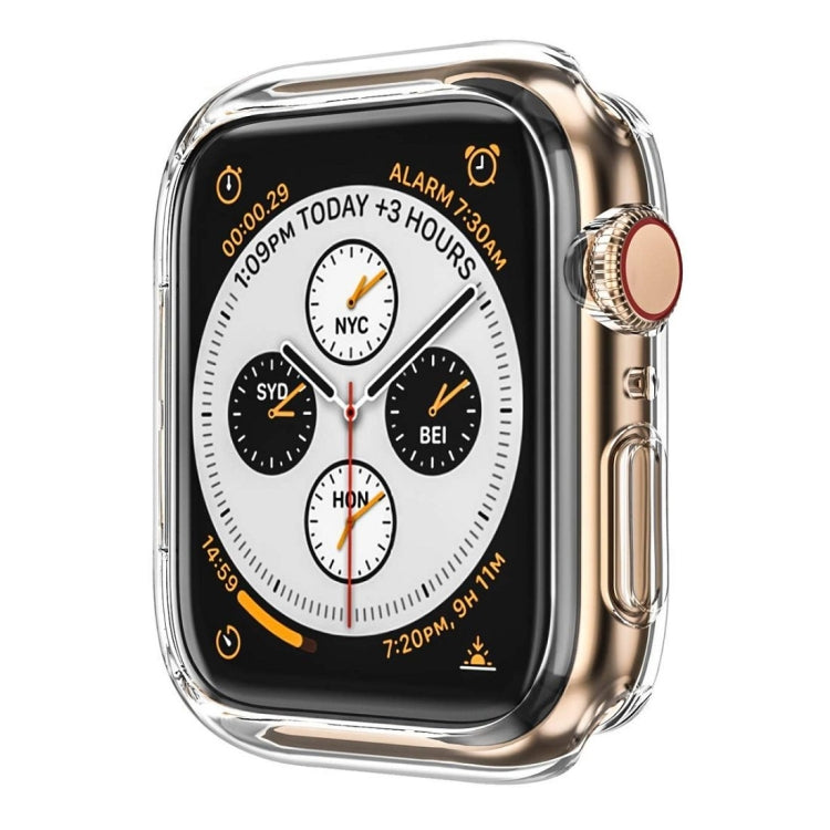 ENKAY Hat-Prince 2 in 1 TPU Semi-clad Protective Shell + 3D Full Screen PET Curved Heat Bending HD Screen Protector for Apple Watch Series 4 44mm
